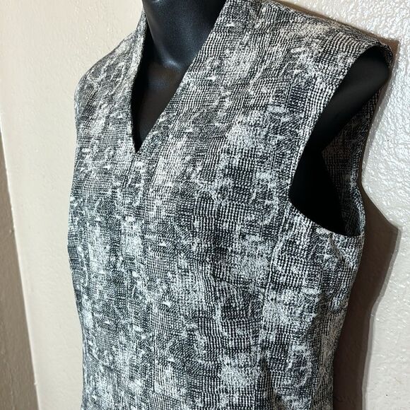 M.M. Lafleur the Adita crackle dress sheath professional office chic 8 - Picture 3 of 8